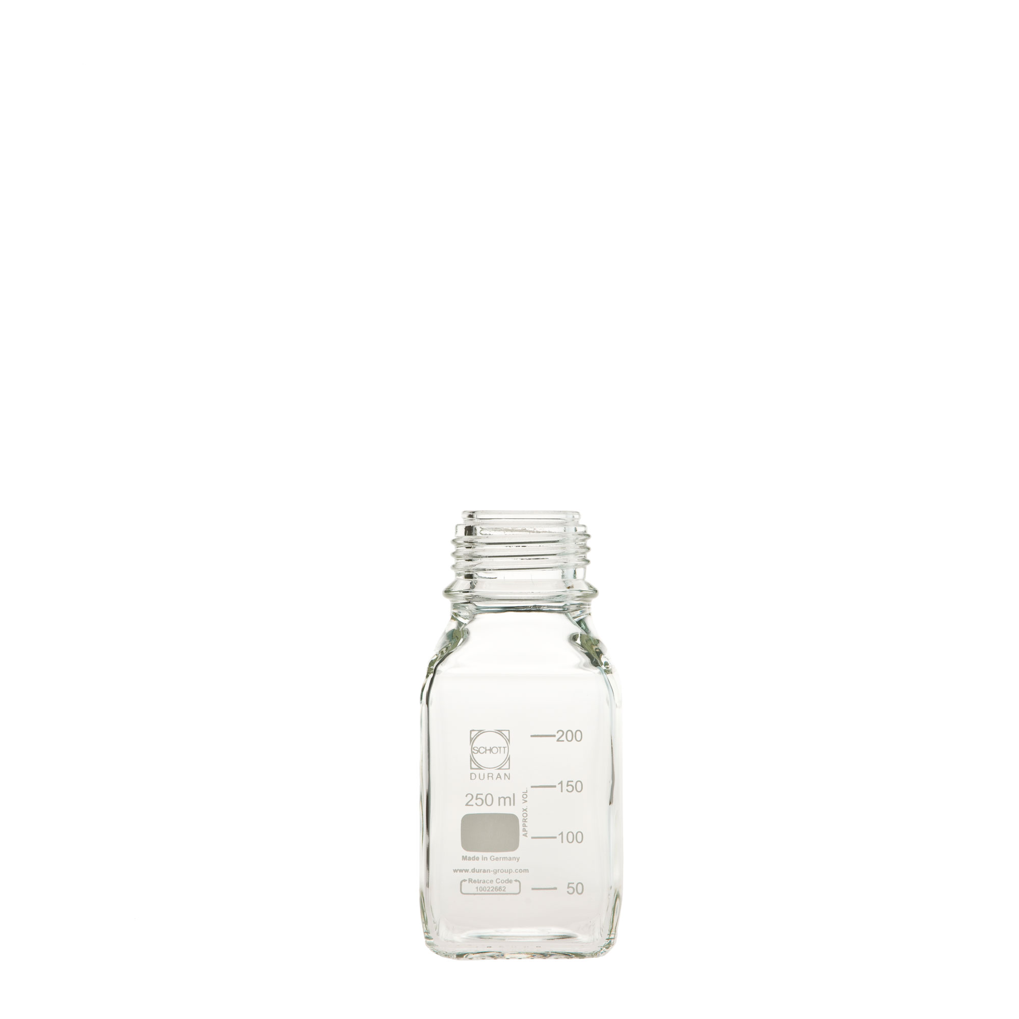 ねじ口角びん(メジュームびん) びんノミ 250mL