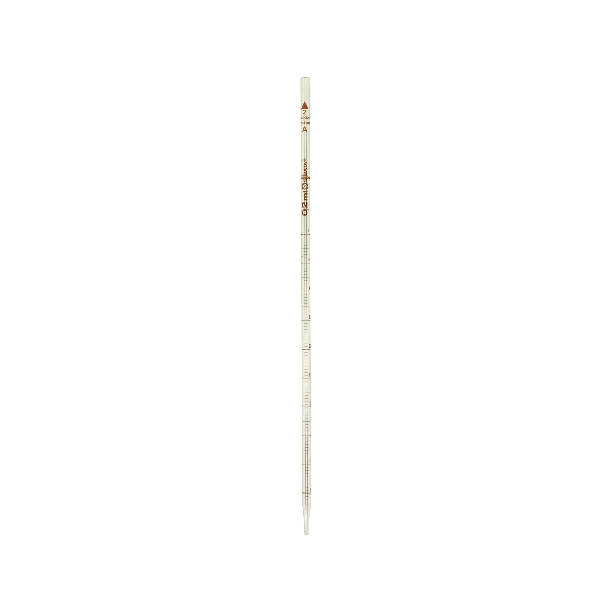 メスピペット 先端目盛 カスタムA 0.2mL