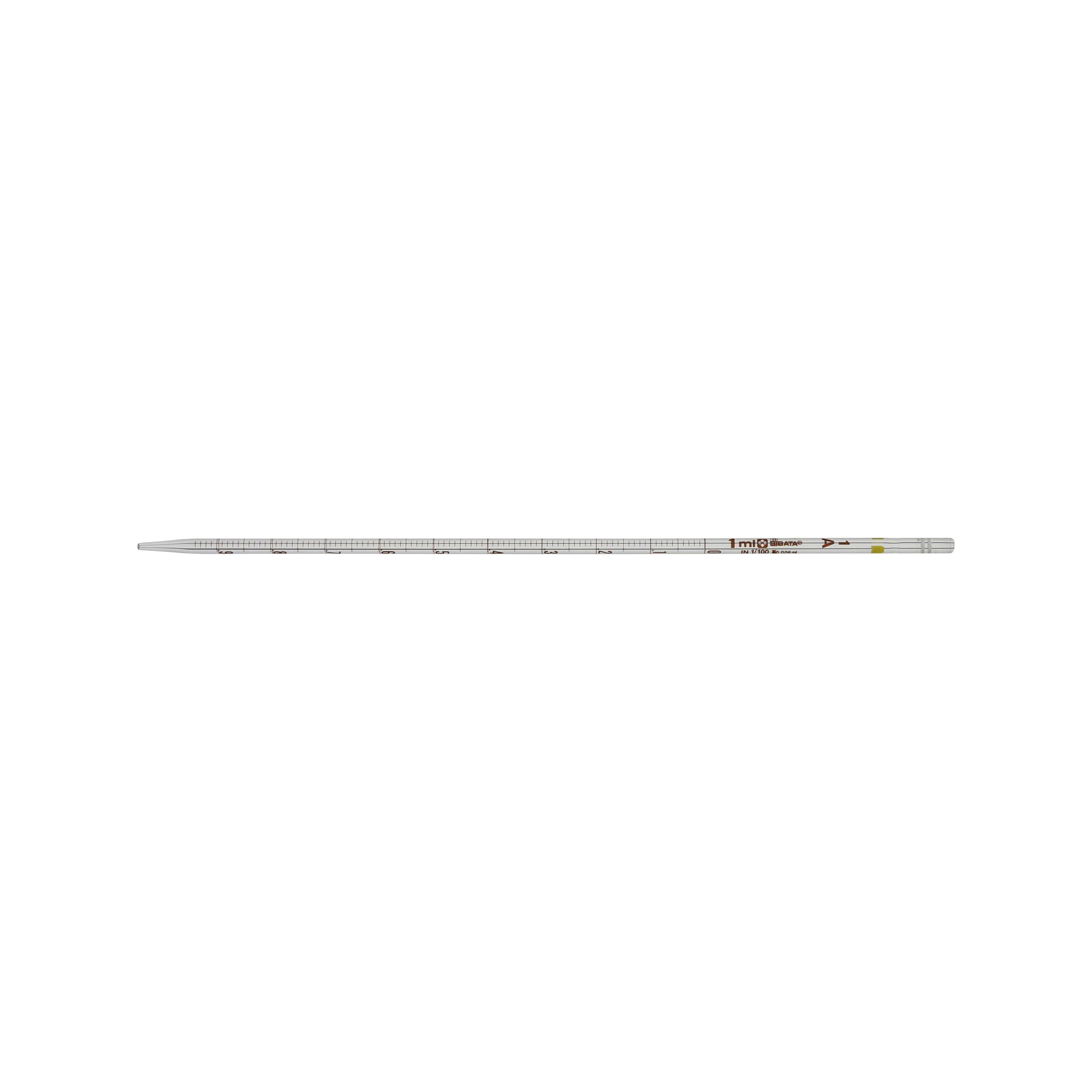 メスピペット 先端目盛 スーパーグレード 1mL