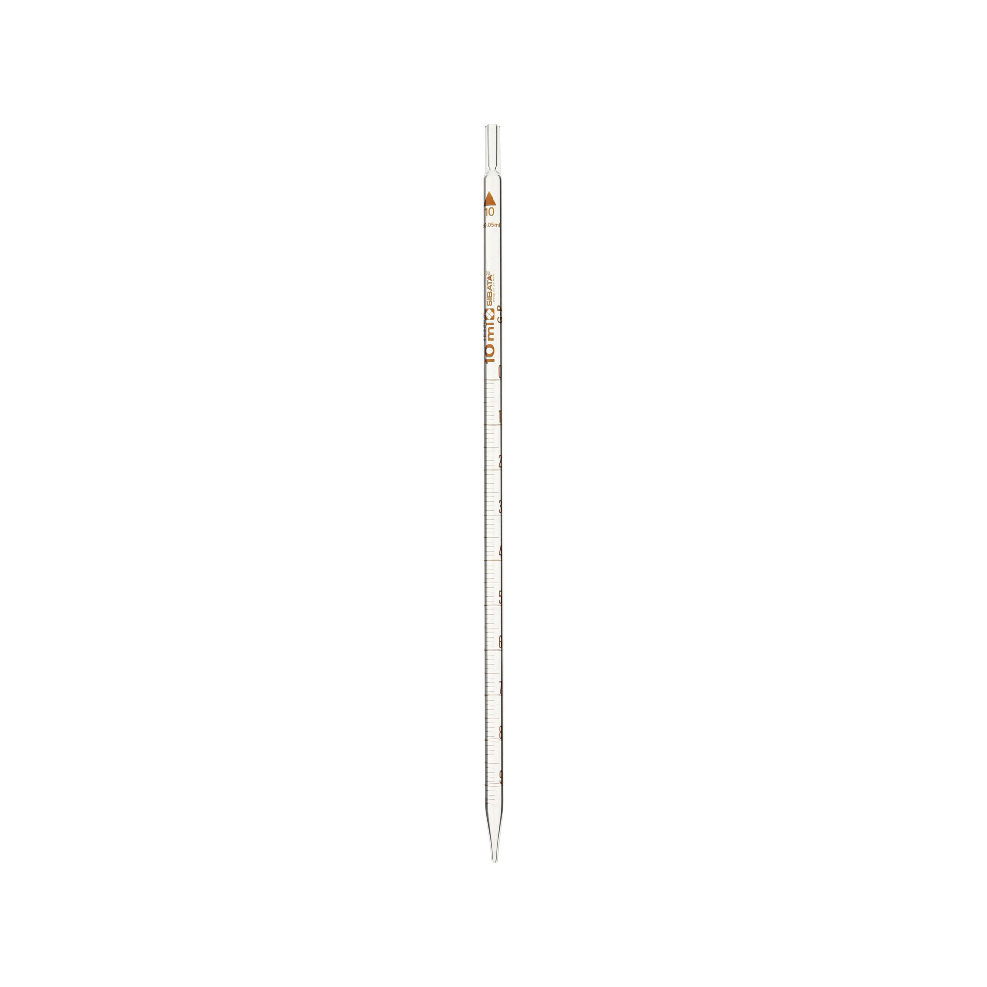 メスピペット 先端目盛 大穴 10mL