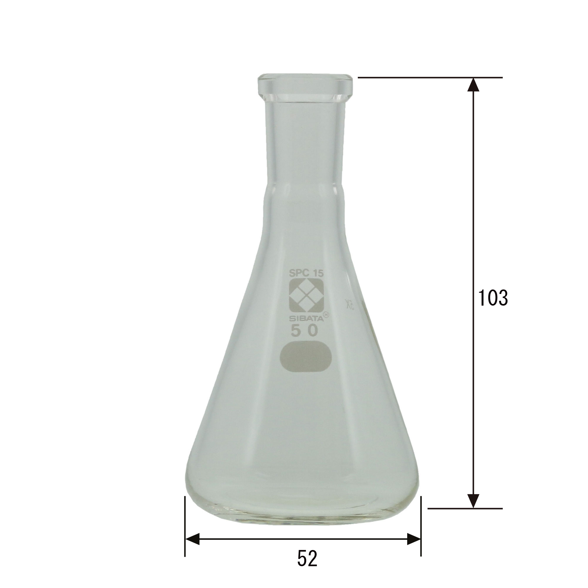 SPC三角フラスコ 50mL