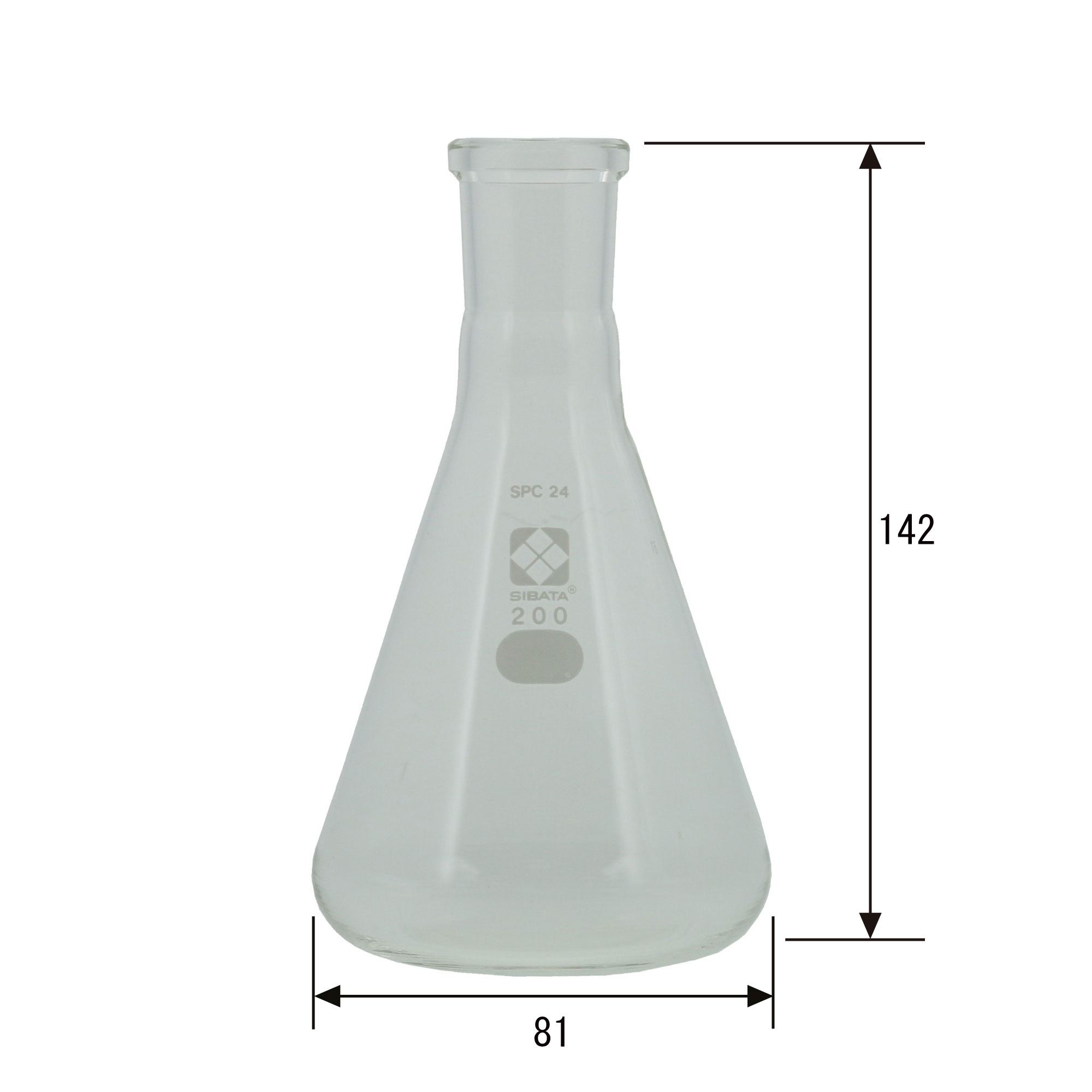 SPC三角フラスコ 200mL