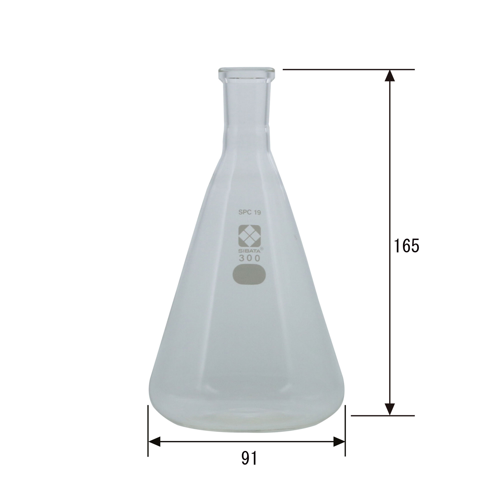 SPC三角フラスコ 300mL