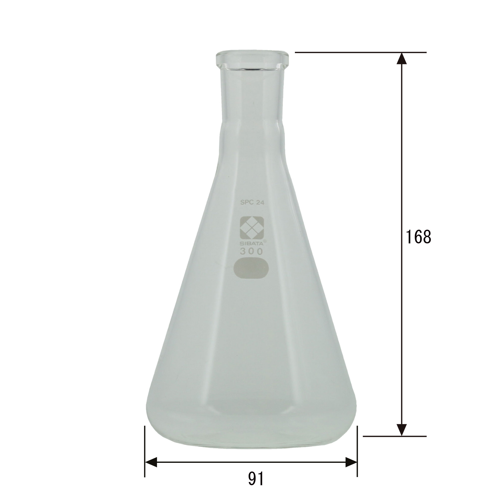 SPC三角フラスコ 300mL