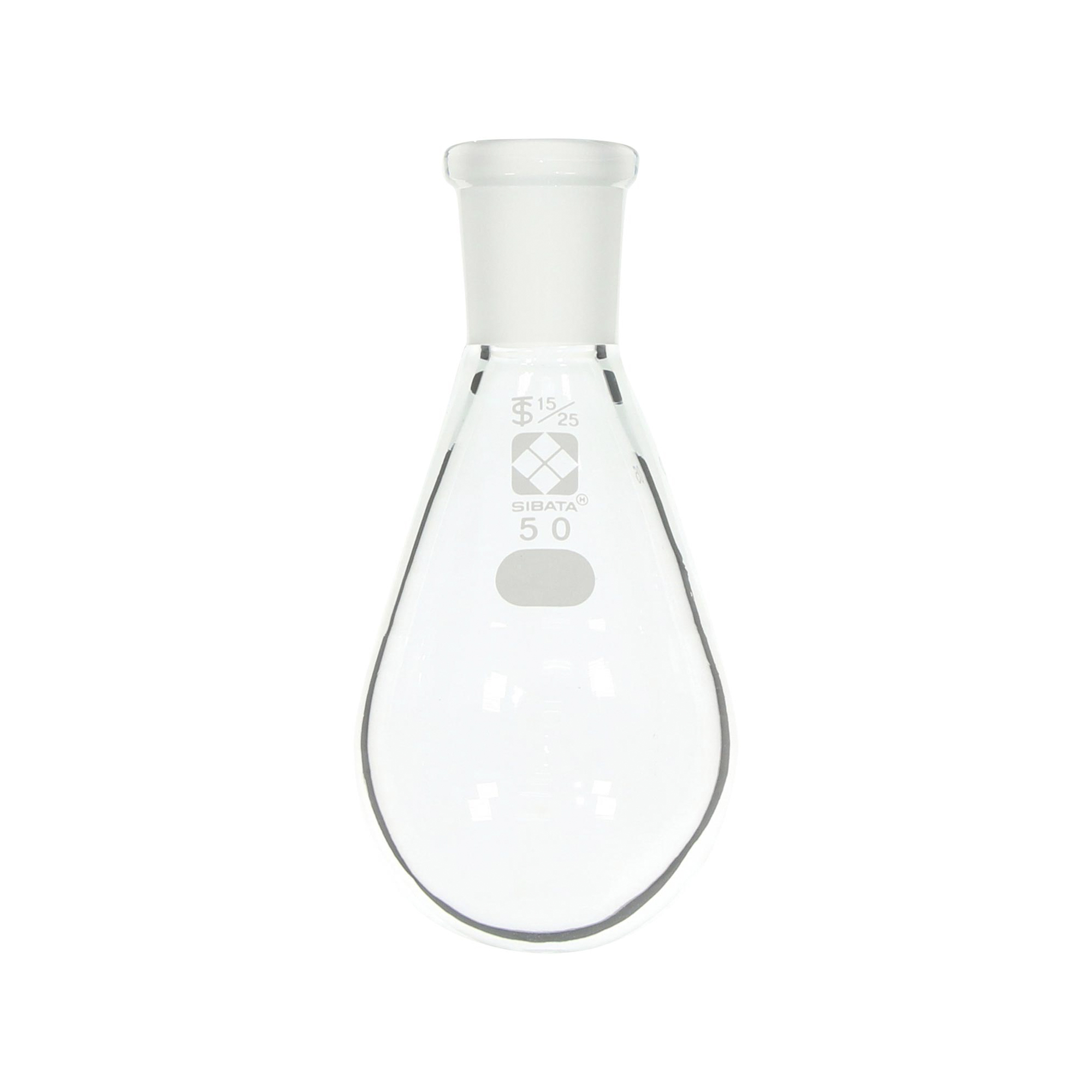 共通摺合ナス形フラスコ 50mL
