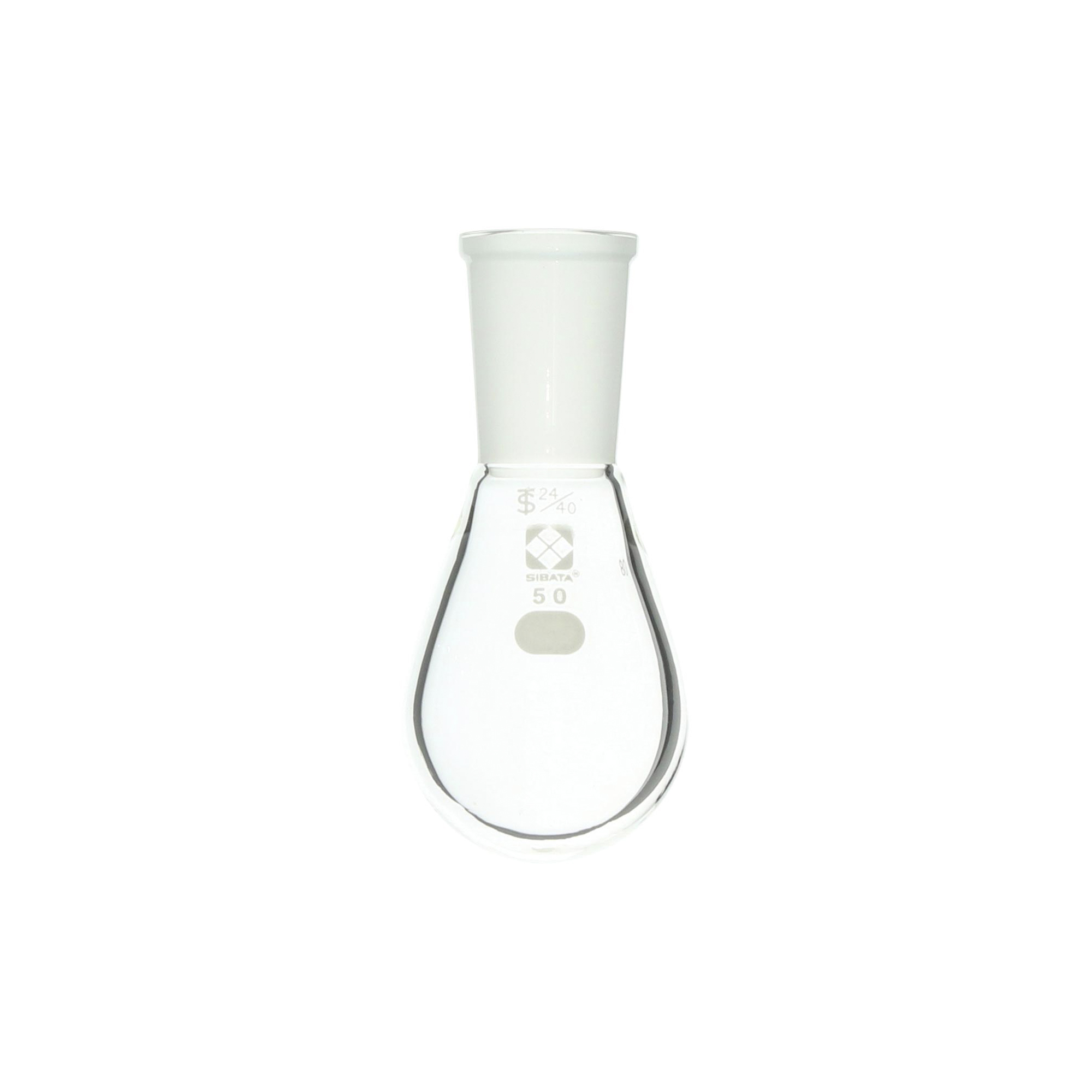 共通摺合ナス形フラスコ 50mL