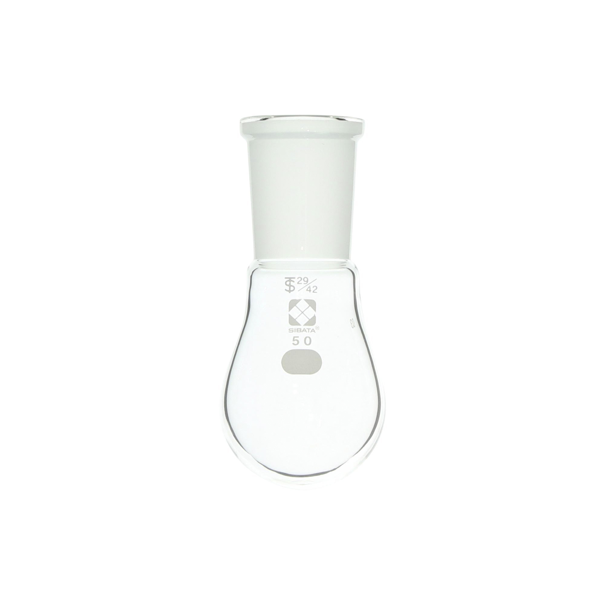 共通摺合ナス形フラスコ 50mL