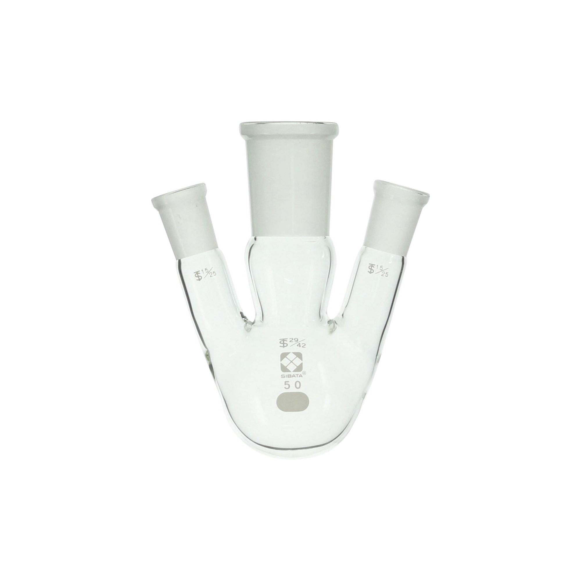 共通摺合三口丸底フラスコ 50mL
