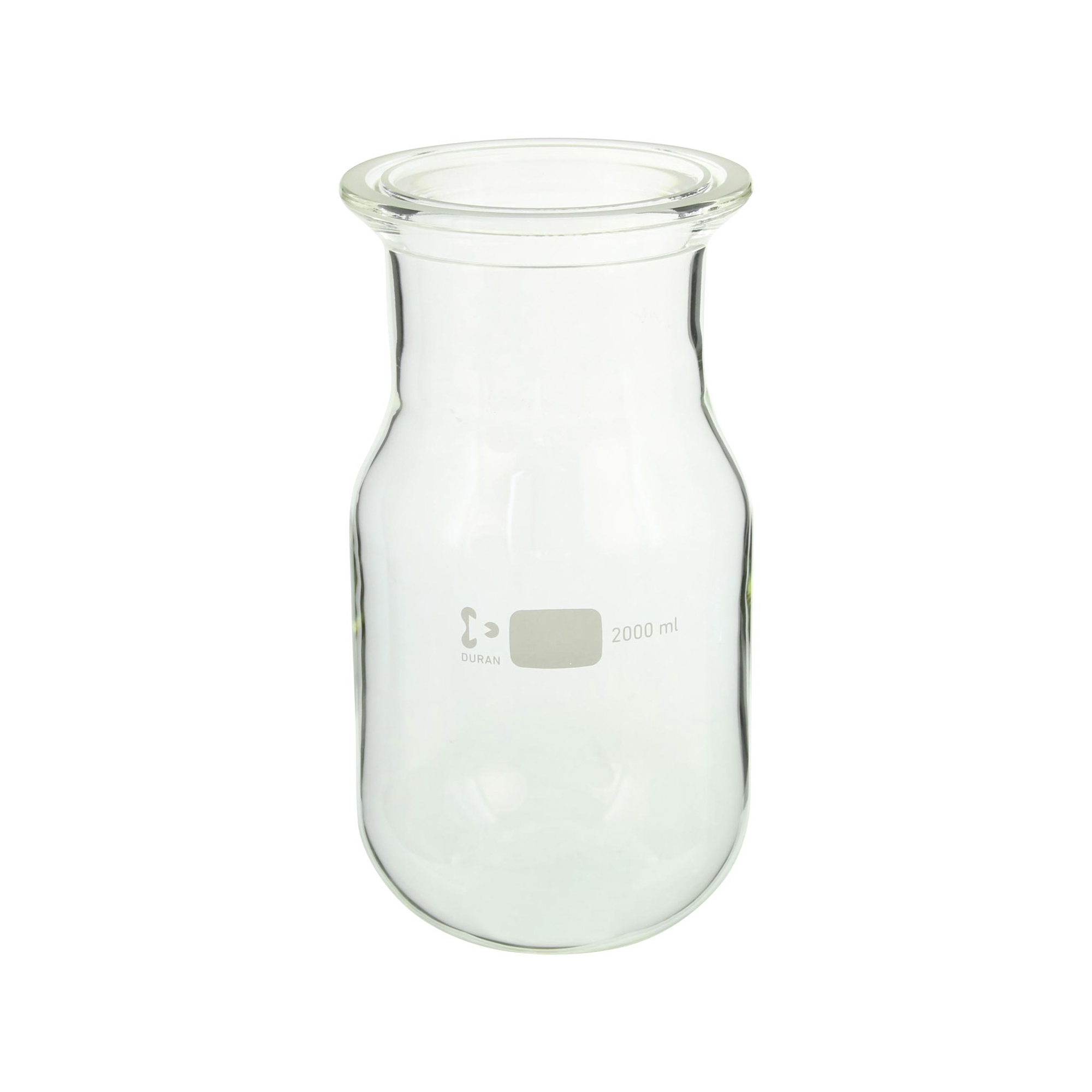 セパラブルフラスコ 円筒形 バンド式(SCHOTTタイプ) 100mm 2L