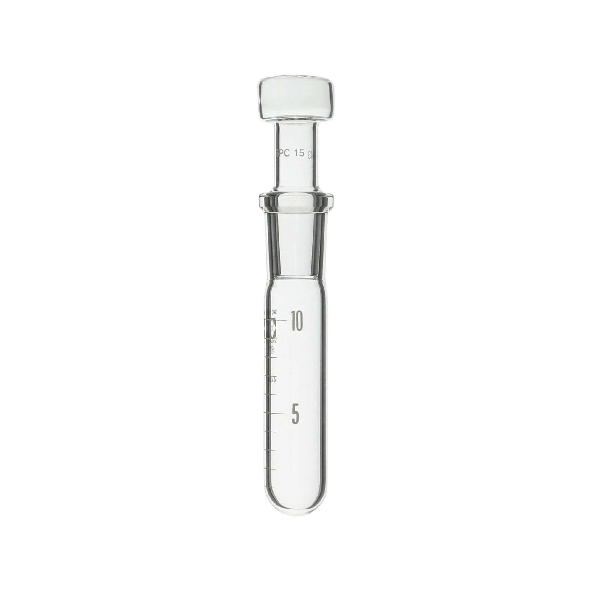 SPC受器 平栓付 目盛付 10mL