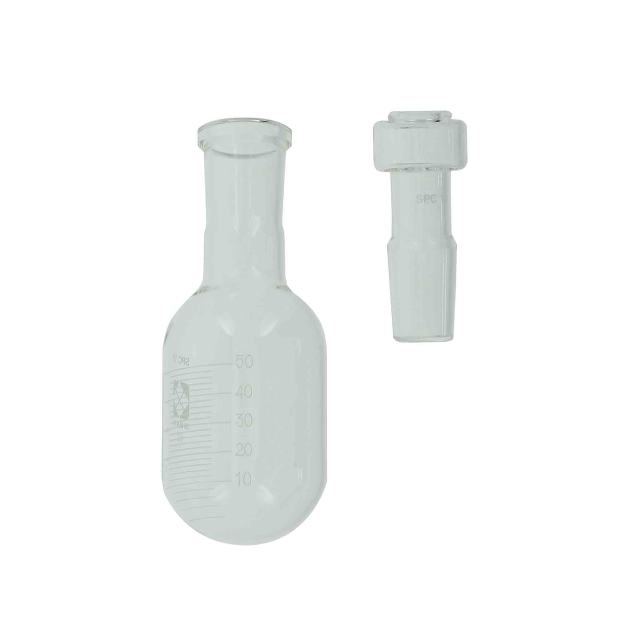 SPC受器 平栓付 目盛付 50mL