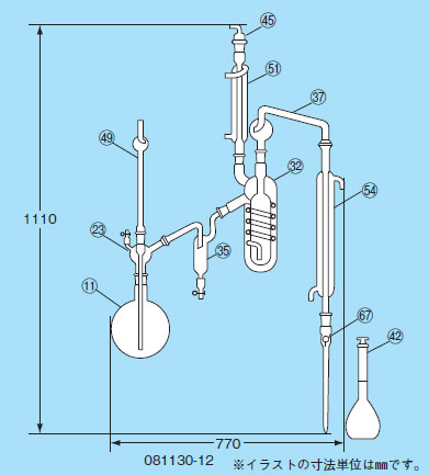 フッ素イオン蒸留装置 II型