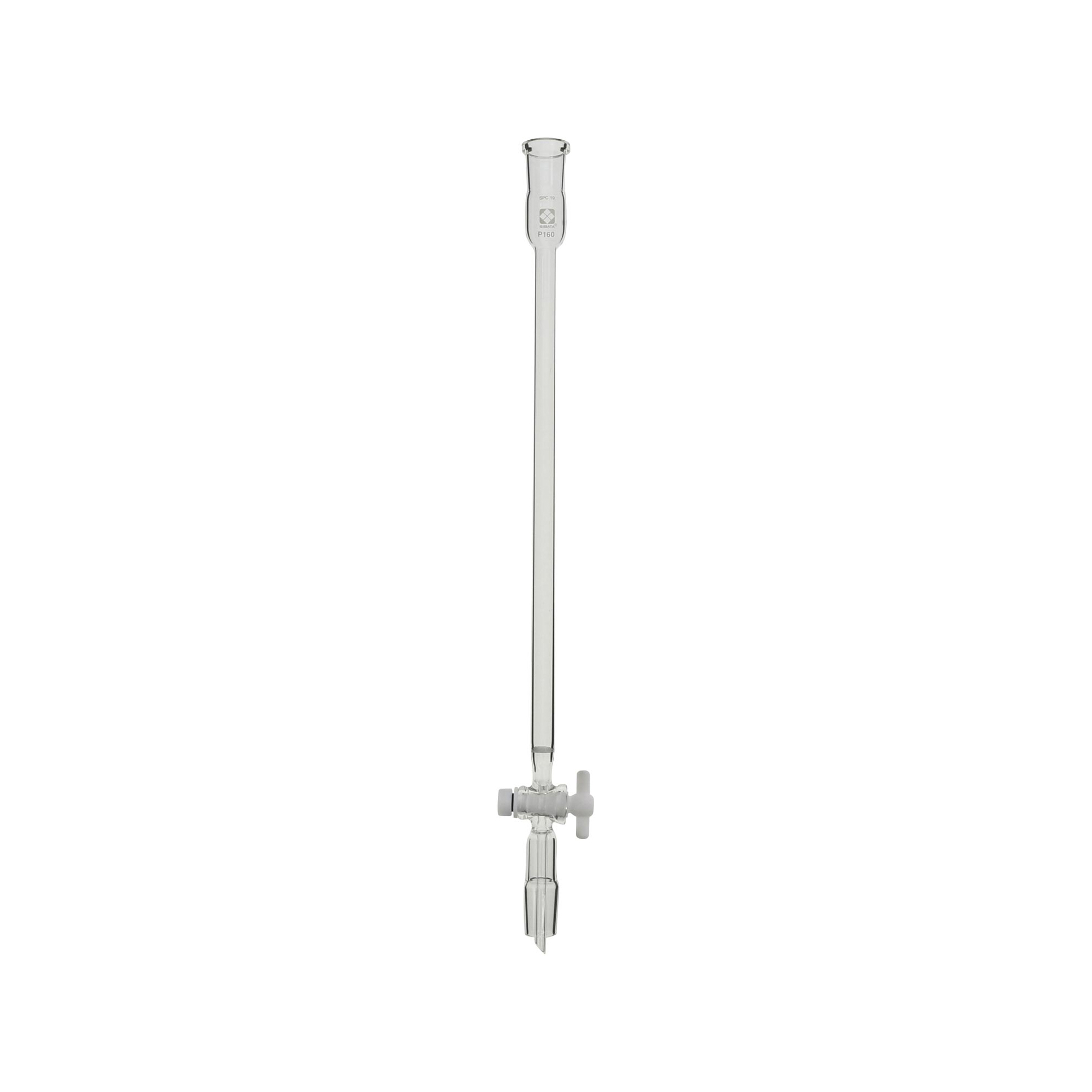 SPCクロマトカラム PTFEコック付 フィルター付 10mm