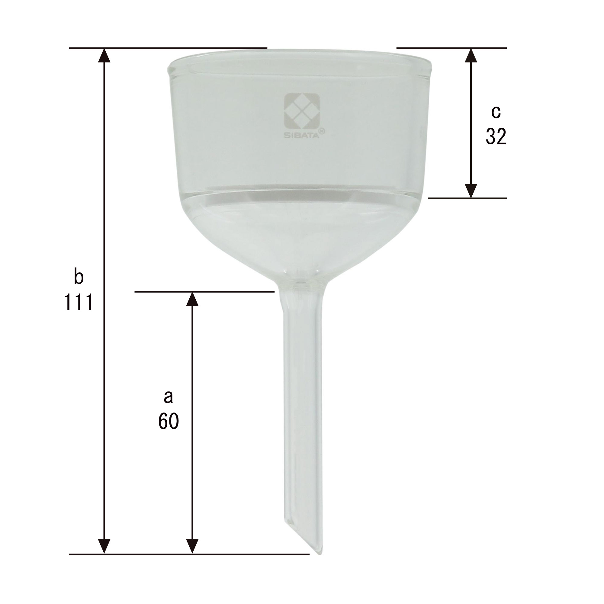 ブフナーロート 分離形 PTFE目皿板付 70mL