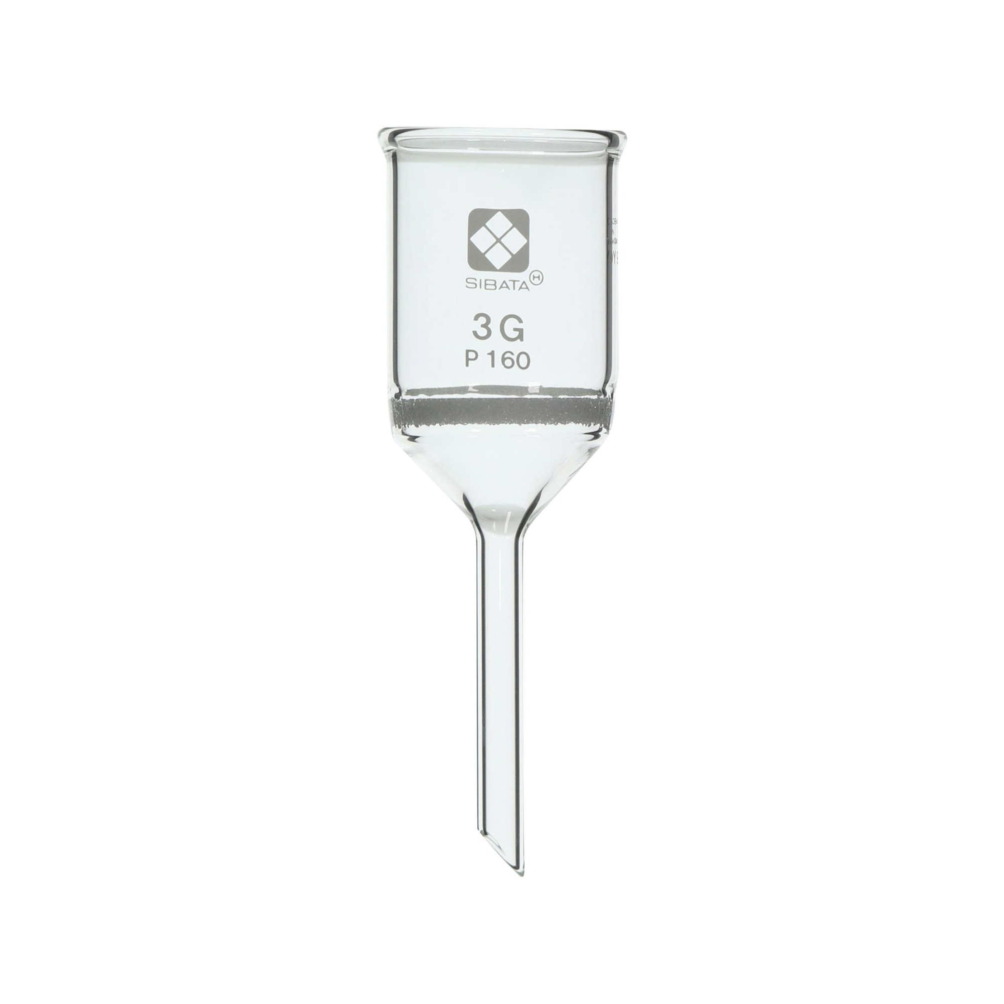 ガラスろ過器 3G 円筒ロート形 3GP160