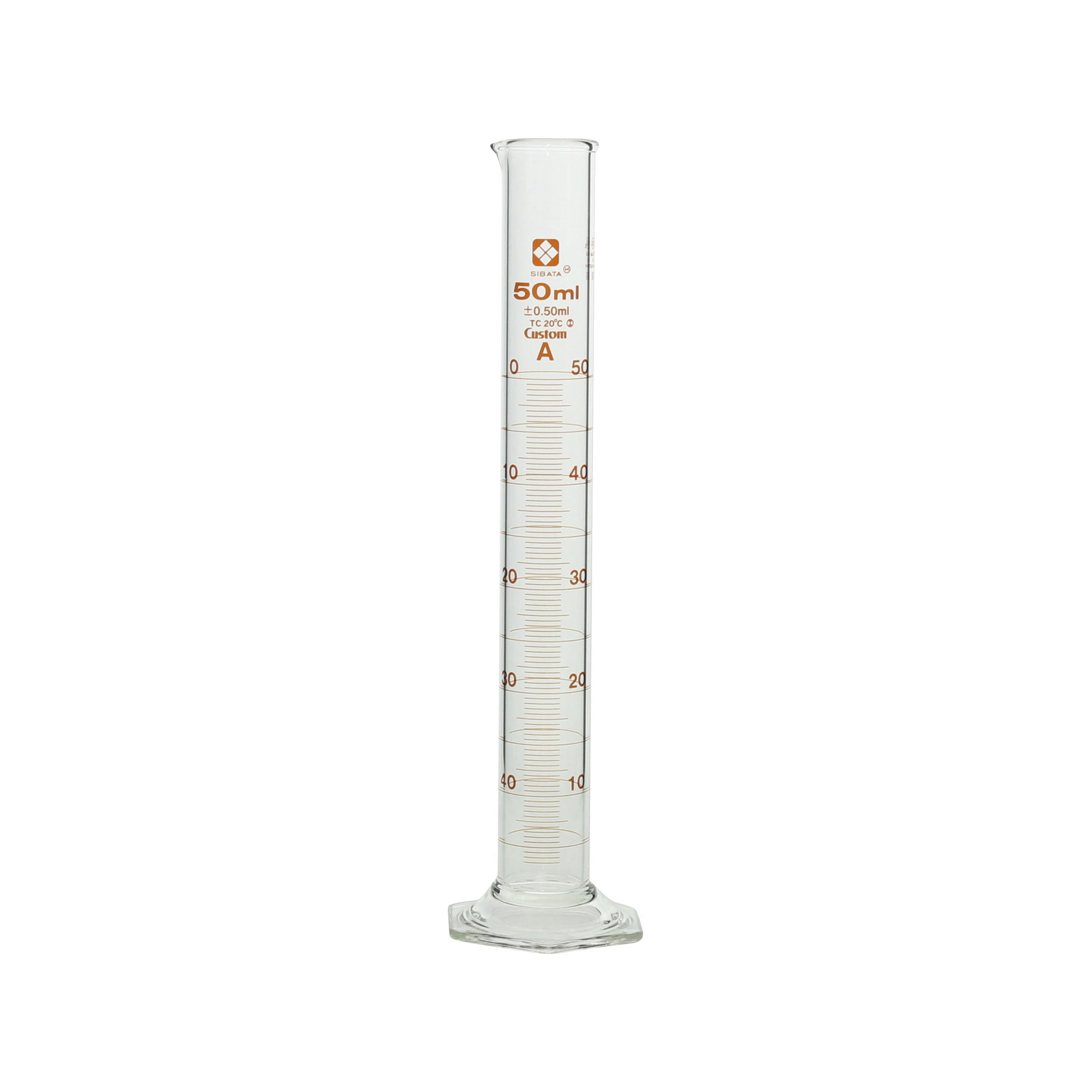 メスシリンダー カスタムA 50mL