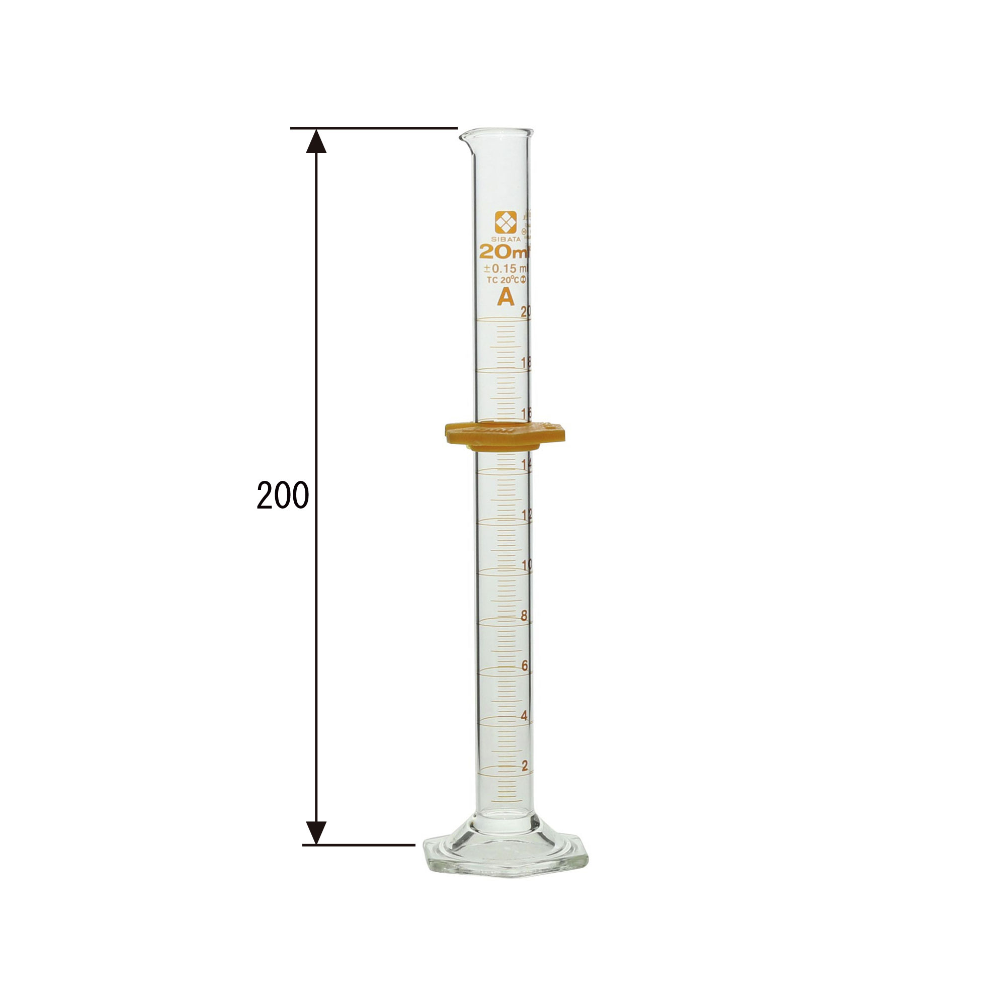 メスシリンダー スーパーグレード 20mL