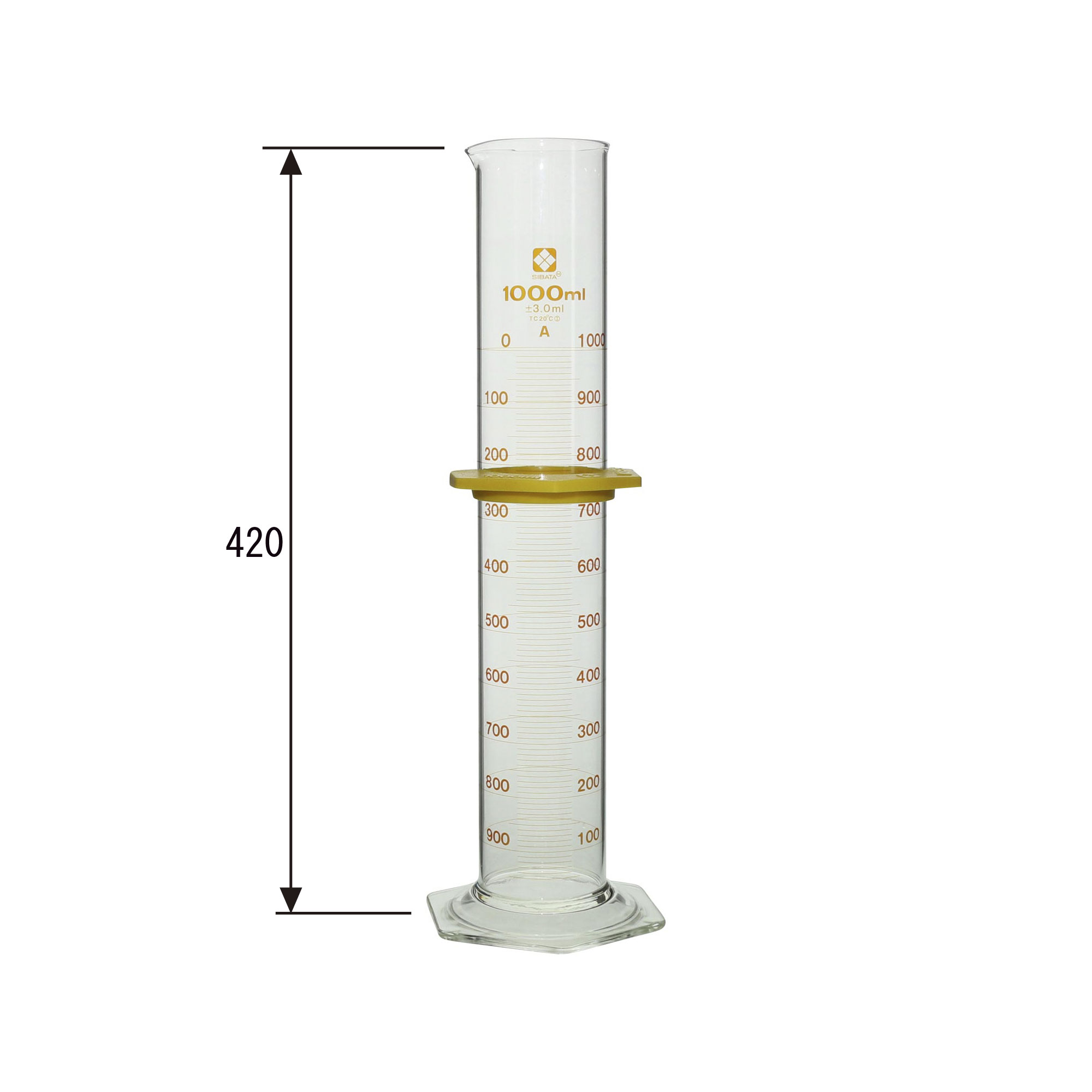 メスシリンダー スーパーグレード 1L