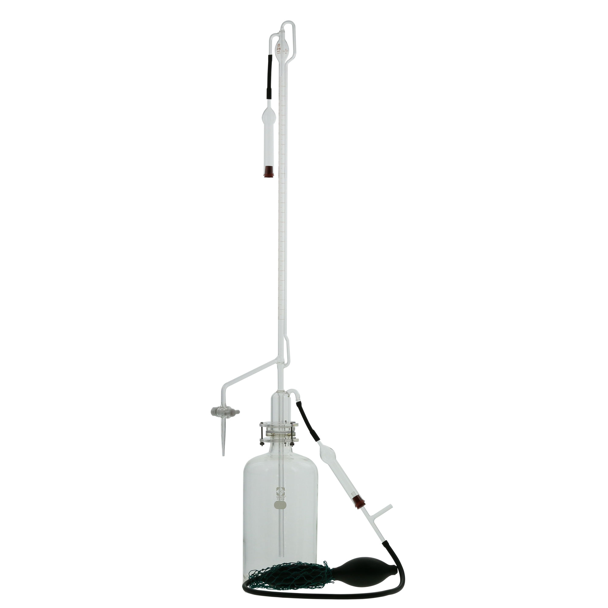 自動ビュレット スーパーグレード PTFEコック付 25mL