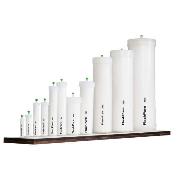 中圧分取用カートリッジ FlashPure® EcoFlex / 球状 40-60(μm) C18