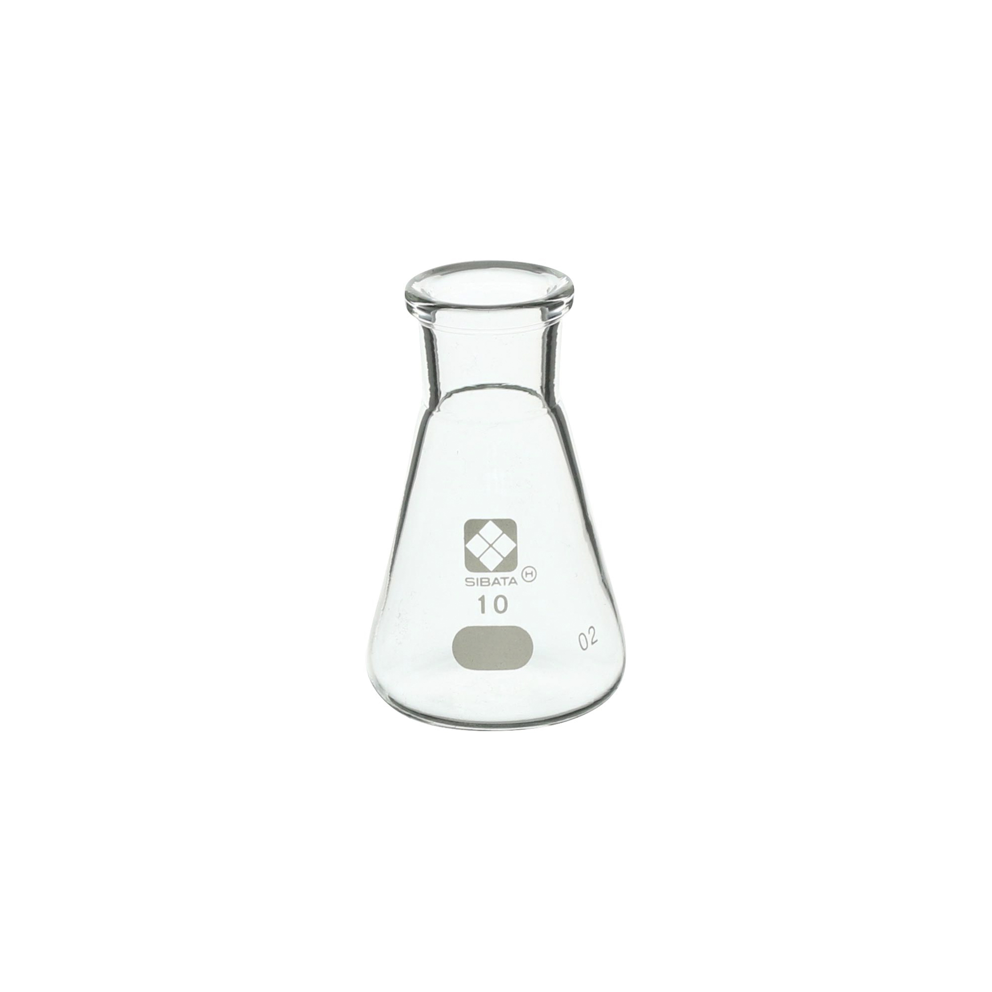 三角フラスコ 目安目盛付 10mL