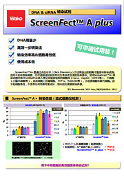 DNA & siRNA 转染试剂                              ScreenFect™ A plus