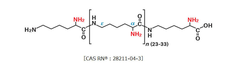 JNC 聚赖氨酸(ε-Poly-L-Lysine)                              使用生物技术生产的天然材料